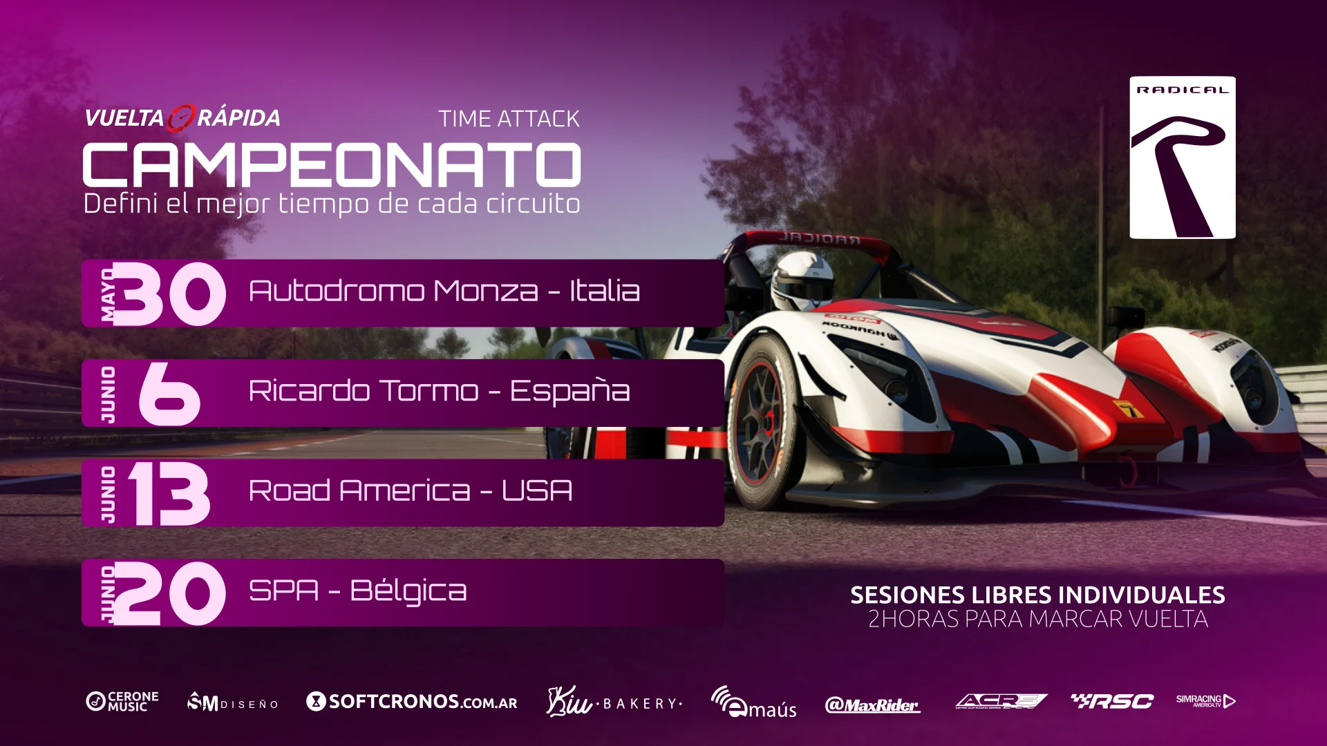 Campeonato TA | Radical
